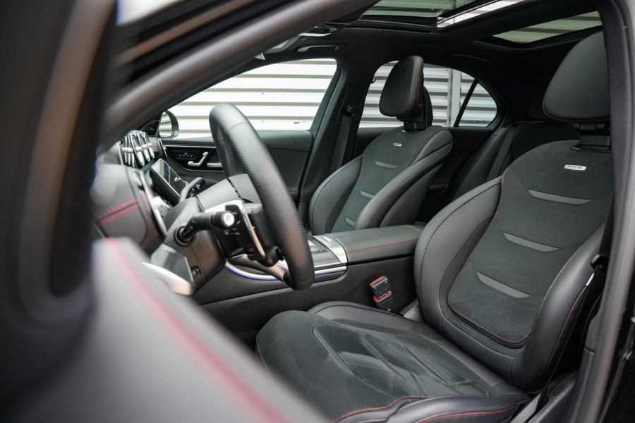 Mercedes-Benz C-Klasse AMG 43 4MATIC Panoramadak Burmester Adapt. Cruise Ambient HeadUp Nieuwe Model!