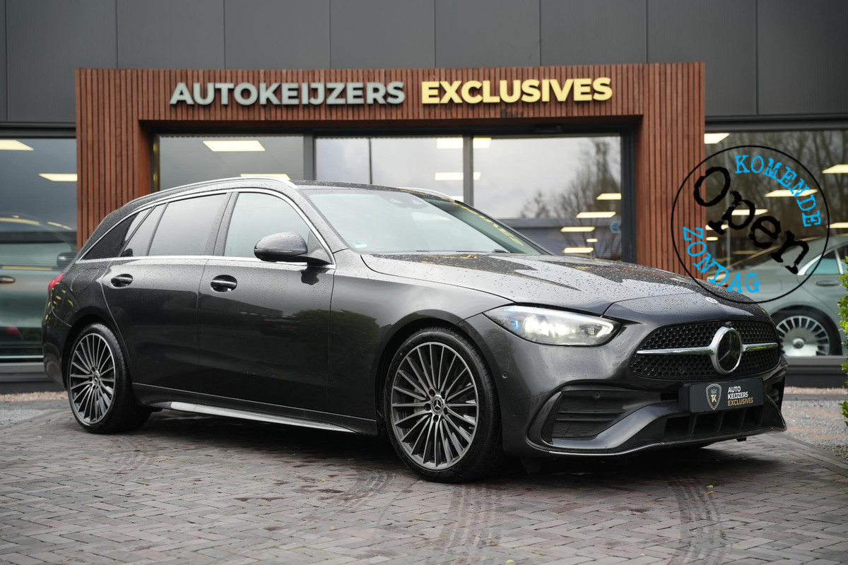 Mercedes-Benz C-Klasse 180 Business Solution AMG Adaptieve Cruise Ambient Stuurverw. 360 Camera 19''LM