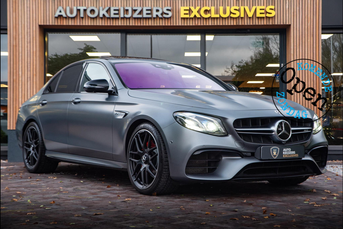 Mercedes-Benz E-Klasse AMG 63 4MATIC Premium Plus Schuifdak HUD Stoelvent. 360camera Burmester Memory Stoelventil.