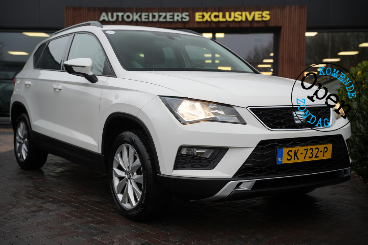 Seat Ateca 1.4 EcoTSI Style Ecc Navi LMV trekhaak camera cruise CarPlay