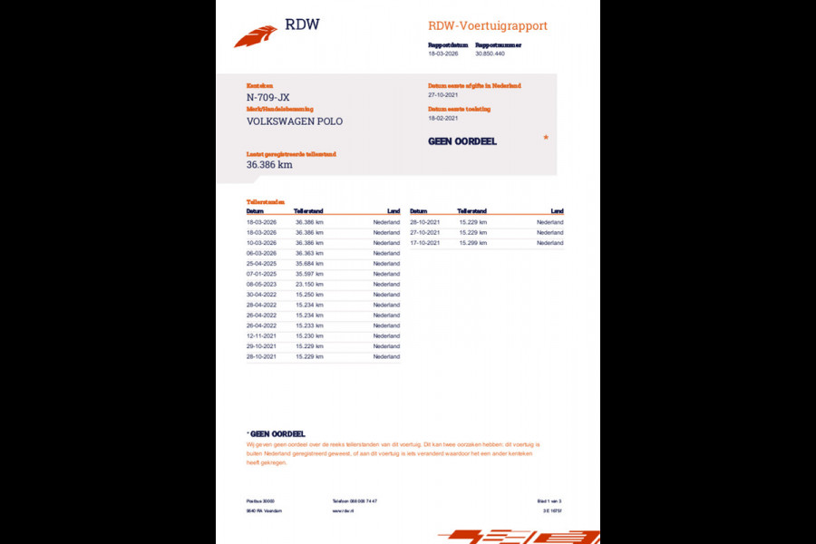 Volkswagen Polo 1.0 TSI Highline / Navigatie / Stoelverw. / Climate / Adaptieve Cruise / Automaat