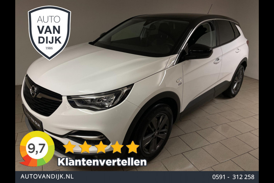 Opel Grandland X 1.2 Turbo Edition 2020 AIRCO NAVI CRUISE BLUETOOTH VELGEN PRIVACYGLAS NIEUWSTAAT
