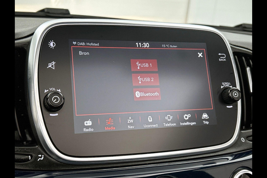 Fiat 500C 1.0 Hybrid Launch Edition NAVI & CARPLAY | STOF-LEDER | LED