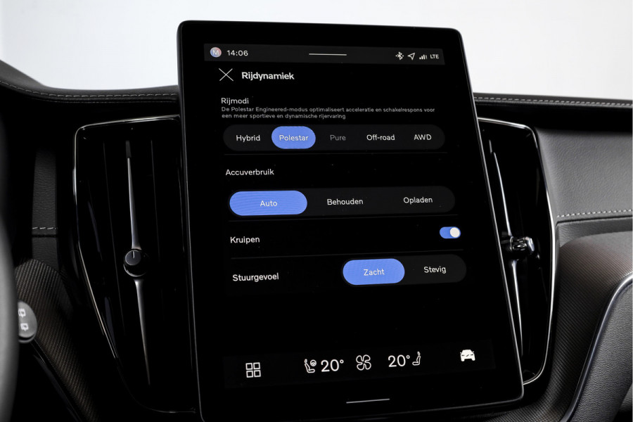 Volvo XC60 T8 Plug-in-hybrid AWD Polestar Engineered - Facelift MY26 | S/K-Panodak | Elek. Trekhaak | Harman/Kardon | 360 Camera | Dig.Cockpit | Adapt.Cruise | Stoel+-Stuurverw. | Elek. stoelen | NAV+App.Connect | ECC | LM 21" | 9215