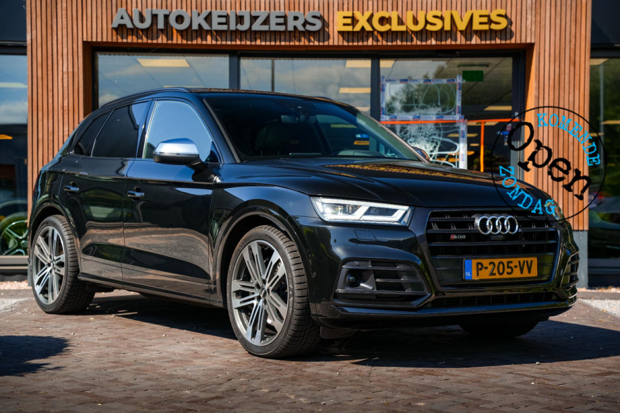 Audi Q5 3.0 TDI quattro SQ5 Panoramadak Luchtvering B&O Carbon Adapt. Cruise 360Cam Memory 21''LM