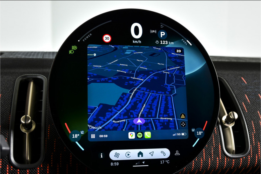 MINI Countryman 1.5 C 170 PK John Cooper Works Pakket XL | S/K-Panodak | Dig. Cockpit | Adapt. Cruise | Elek. Stoel | Stoel-+Stuurverw. | Harman/Kardon |  PDC | 360 Camera | NAV + App. Connect | ECC | Elek. Klep. | Elek. Trekhaak | LM 20" | 7575