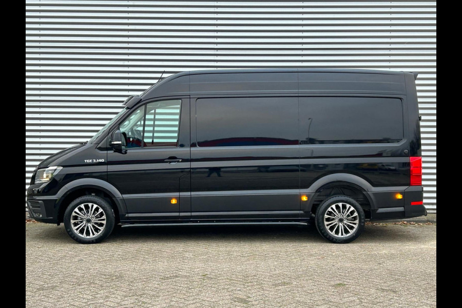 MAN TGE 3.140 L3H3 Automaat 140PK Zwart Black Lion Cruise control Carplay Camera