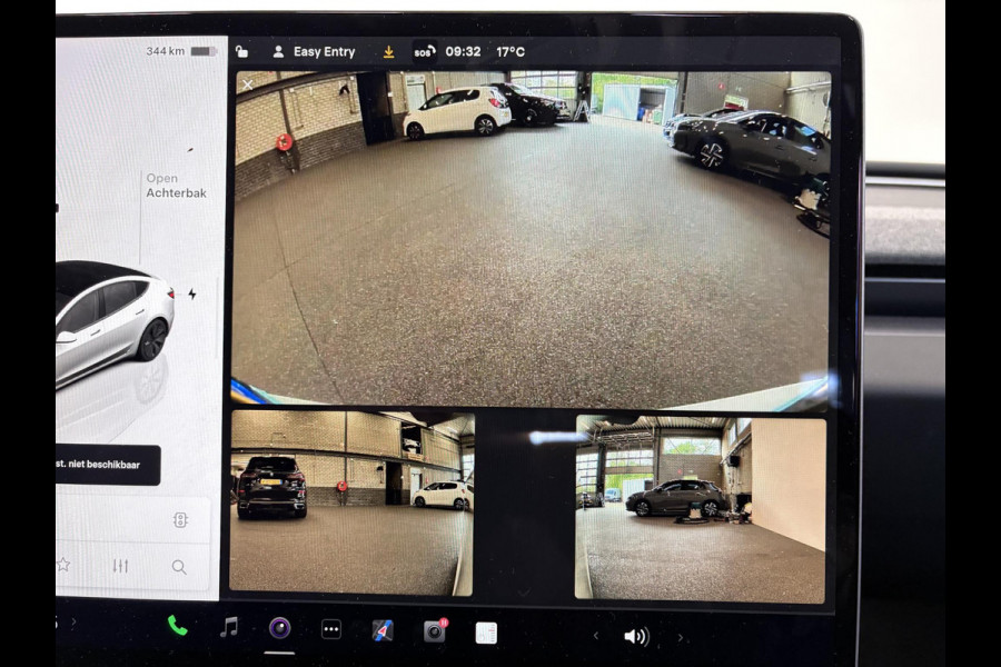 Tesla Model 3 RWD 60 kWh Panoramadak Navigatie Camera Parkeersensoren Cruise Control Stoelverwarming Dodehoek detectie Full LED Leder Climate Control Elektrische Stoelen