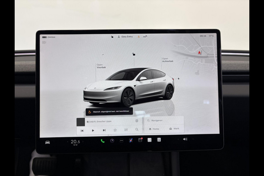 Tesla Model 3 RWD 60 kWh Panoramadak Navigatie Camera Parkeersensoren Cruise Control Stoelverwarming Dodehoek detectie Full LED Leder Climate Control Elektrische Stoelen