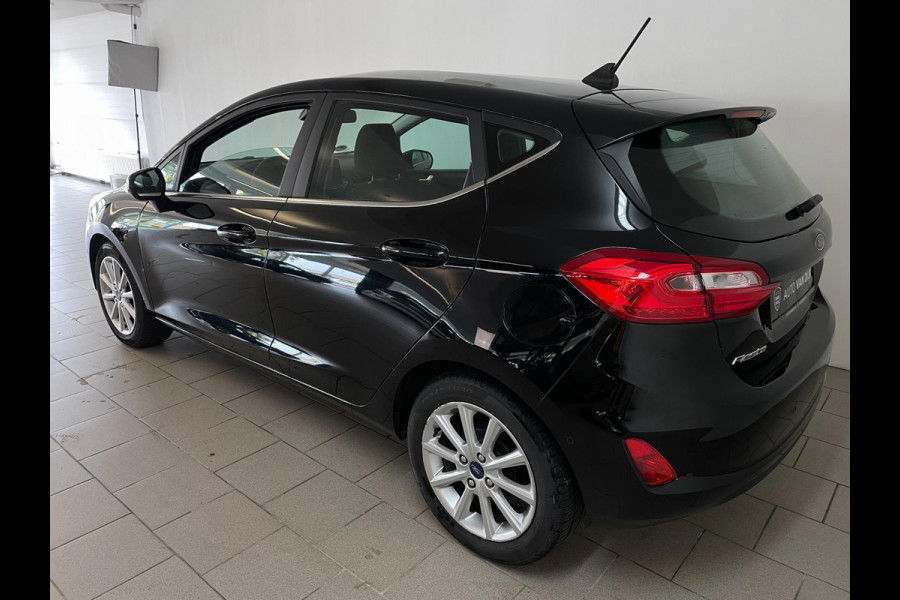 Ford Fiesta 1.0 EcoBoost Titanium AIRCO CLIMA NAVI CRUISE APP CONNECT KEYLESS CHROOM ACCENTEN PDC VELGEN ZEER NETTE AUTO