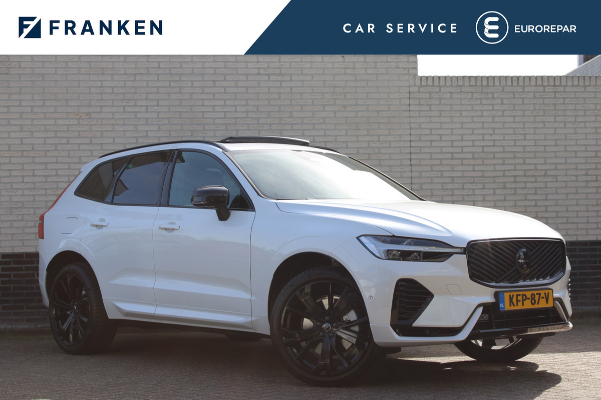 Volvo XC60 2.0 T8 Plug-in hybrid AWD Plus Black Edition NIEUW | Head-up | 360 | Panoramadak | Zwenkbare Trekhaak