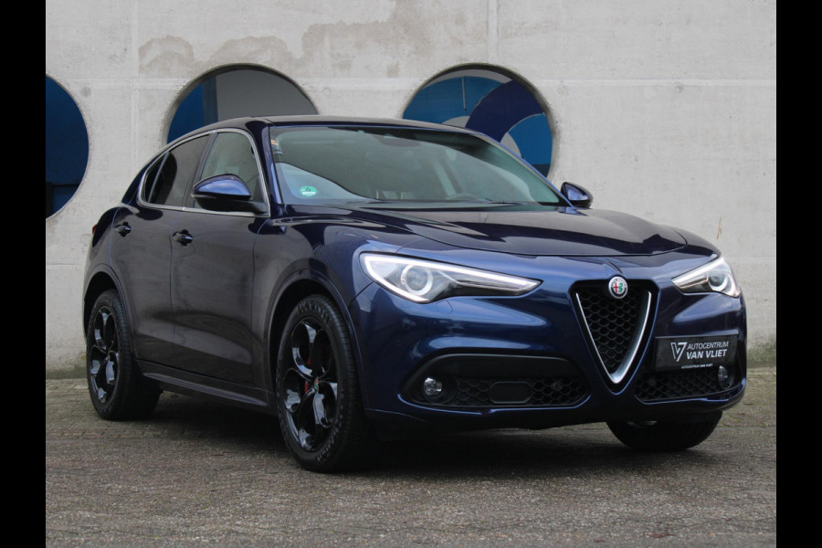 Alfa Romeo Stelvio 2.2d Super | STOELVERWARMING | LEDEREN BEKLEDING | 20" LICHTMETALEN VELGEN |