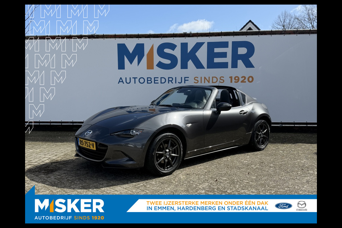 Mazda MX-5 RF 1.5 SkyAc-G 131 GT-M NIEUW GELEVERD/DEALERONDERHOUDEN/1e EIGENAA