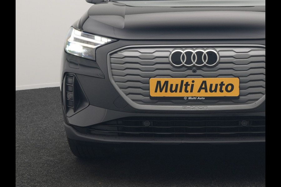 Audi Q4 e-tron 35 Advanced edition 55 kWh 170pk Dealer O.H. | Panodak | Head Up | Matrix LED | Sonos Audio | Voorstoelen Verwarmd | Apple Carplay | Navigatie | Virtual Cockpit Plus | DAB | 20"L.M | Cruise Control |