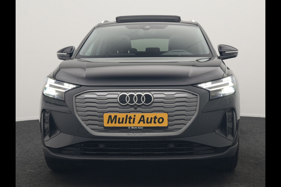 Audi Q4 e-tron 35 Advanced edition 55 kWh 170pk Dealer O.H. | Panodak | Head Up | Matrix LED | Sonos Audio | Voorstoelen Verwarmd | Apple Carplay | Navigatie | Virtual Cockpit Plus | DAB | 20"L.M | Cruise Control |