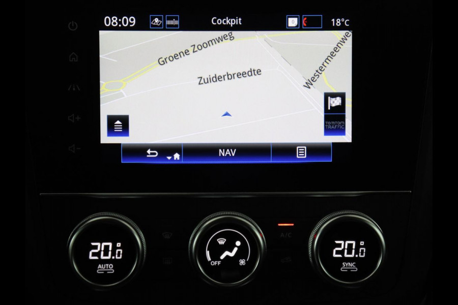 Renault Kadjar 1.3 TCe Intens | Automaat | Trekhaak | Carplay | Camera | Half leder | Keyless | Full LED | Navigatie | Dodehoek detectie | Cruise control | DAB | Climate control