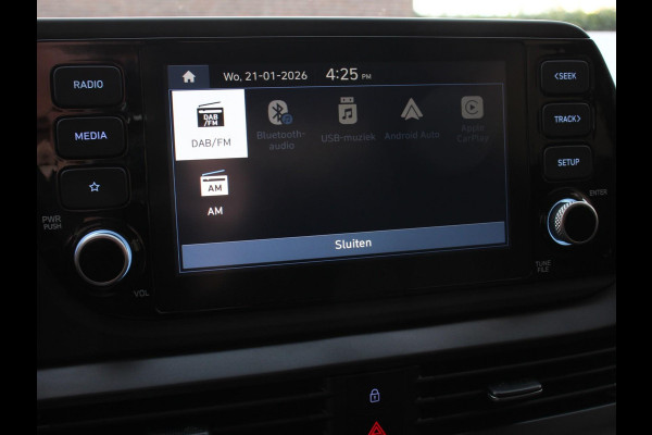 Hyundai i20 1.0 T-GDI Advanced Climate control Adaptieve cruise control Achteruitrijcamera Stuurverwarming LED Apple Carplay & Android Auto Lane Assist