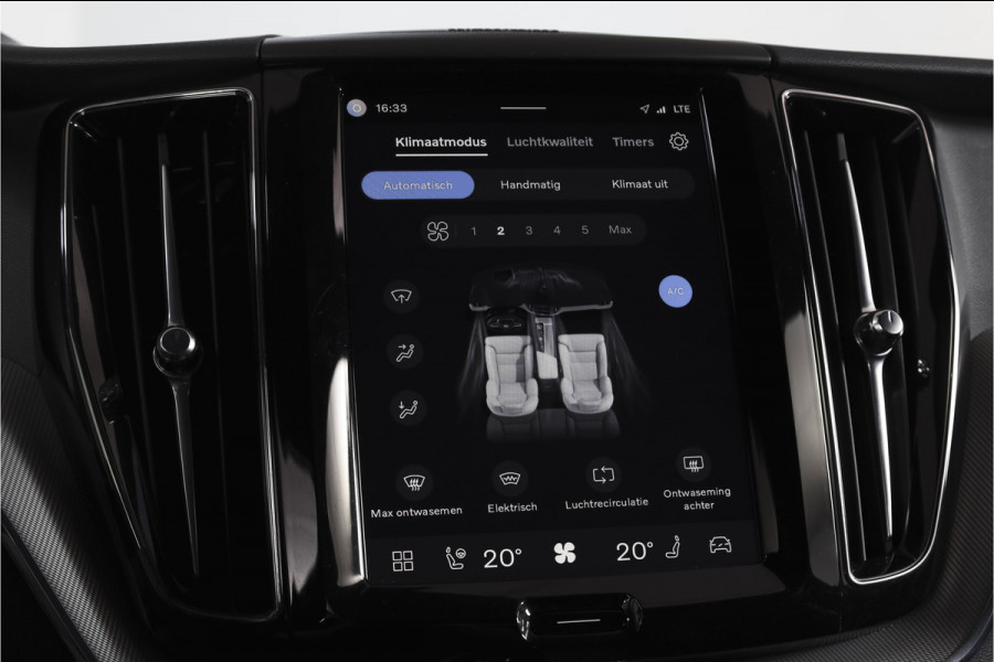 Volvo XC60 2.0 T8 Plug-in hybrid AWD Plus Black Edition | S/K-Panodak | Elek. Trekhaak | Harman/Kardon | Dig. Cockpit | Adapt. Cruise | Winterpakket | 360 Camera | NAV + App. Connect | ECC | Elek. Klep | LM 21" | 1608