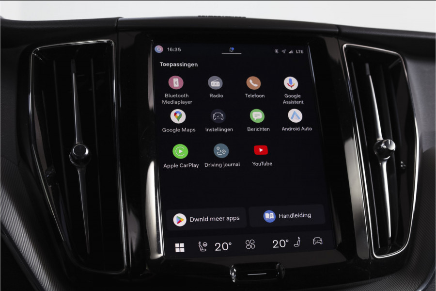 Volvo XC60 2.0 T8 Plug-in hybrid AWD Plus Black Edition | S/K-Panodak | Elek. Trekhaak | Harman/Kardon | Dig. Cockpit | Adapt. Cruise | Winterpakket | 360 Camera | NAV + App. Connect | ECC | Elek. Klep | LM 21" | 1608