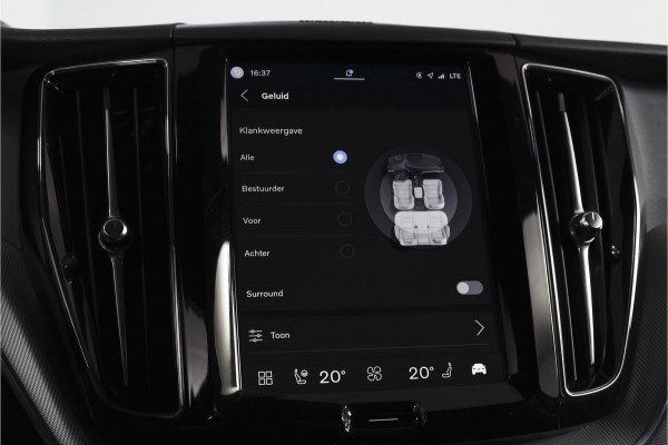 Volvo XC60 2.0 T8 Plug-in hybrid AWD Plus Black Edition | S/K-Panodak | Elek. Trekhaak | Harman/Kardon | Dig. Cockpit | Adapt. Cruise | Winterpakket | 360 Camera | NAV + App. Connect | ECC | Elek. Klep | LM 21" | 1608