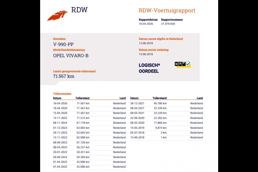 Opel Vivaro 1.6 CDTI 122pk Euro 6 - L2 Lang - Trekhaak - Airco - Navi