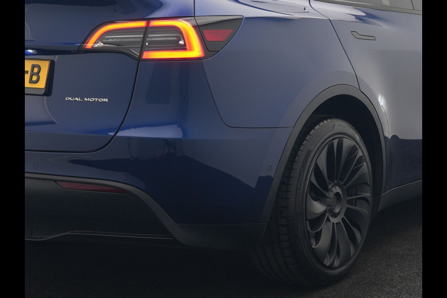 Tesla Model Y Long Range AWD 75 kWh 441pk | Full Self-Driving Capability | Panodak | Adaptive Cruise | Lederen Sportstoelen Memory & Verwarmd | Camera | Navigatie | ANDERE WIELDOPPEN!