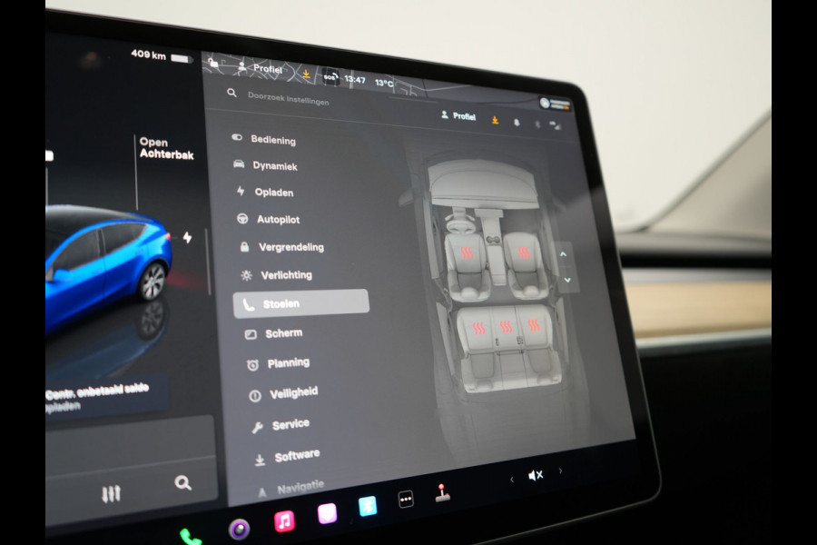 Tesla Model Y Long Range AWD 75 kWh 441pk | Full Self-Driving Capability | Panodak | Adaptive Cruise | Lederen Sportstoelen Memory & Verwarmd | Camera | Navigatie | ANDERE WIELDOPPEN!