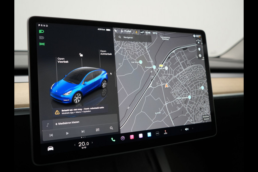 Tesla Model Y Long Range AWD 75 kWh 441pk | Full Self-Driving Capability | Panodak | Adaptive Cruise | Lederen Sportstoelen Memory & Verwarmd | Camera | Navigatie | ANDERE WIELDOPPEN!