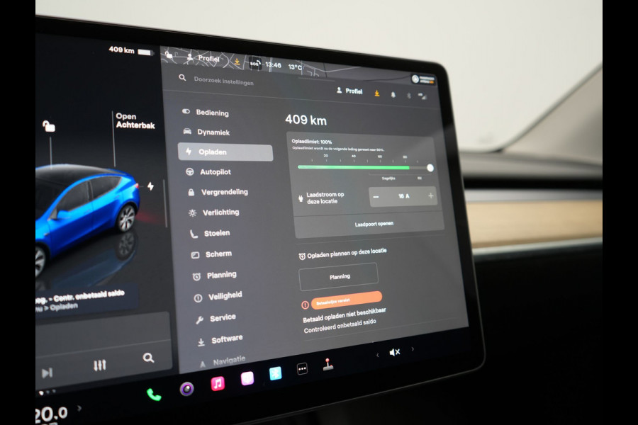 Tesla Model Y Long Range AWD 75 kWh 441pk | Full Self-Driving Capability | Panodak | Adaptive Cruise | Lederen Sportstoelen Memory & Verwarmd | Camera | Navigatie | ANDERE WIELDOPPEN!