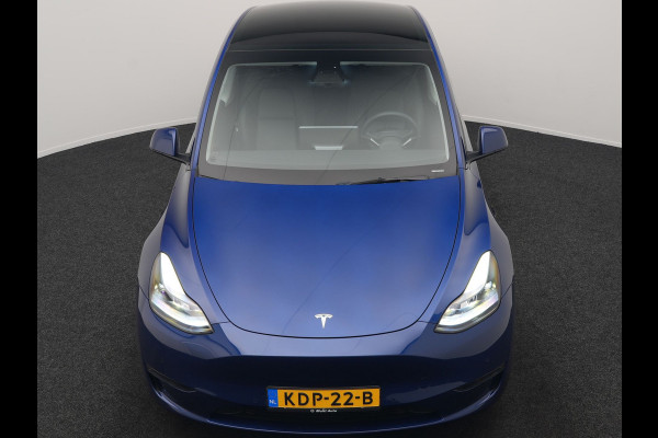 Tesla Model Y Long Range AWD 75 kWh 441pk | Full Self-Driving Capability | Panodak | Adaptive Cruise | Lederen Sportstoelen Memory & Verwarmd | Camera | Navigatie | ANDERE WIELDOPPEN!