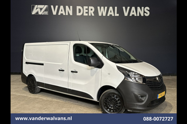 Opel Vivaro 1.6 CDTI 126pk L2H1 Euro6 Airco | Camera | Navigatie | Trekhaak | LED | Cruisecontrol Parkeersensoren, Bijrijdersbank