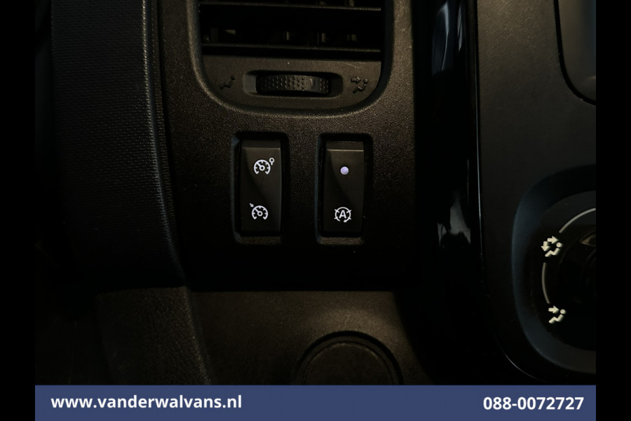 Opel Vivaro 1.6 CDTI 126pk L2H1 Euro6 Airco | Camera | Navigatie | Trekhaak | LED | Cruisecontrol Parkeersensoren, Bijrijdersbank