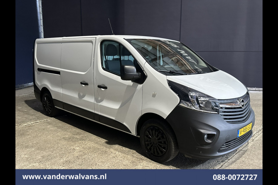Opel Vivaro 1.6 CDTI 126pk L2H1 Euro6 Airco | Camera | Navigatie | Trekhaak | LED | Cruisecontrol Parkeersensoren, Bijrijdersbank