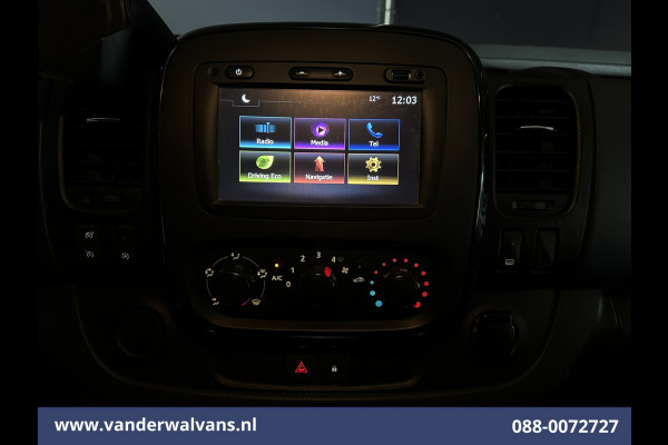 Opel Vivaro 1.6 CDTI 126pk L2H1 Euro6 Airco | Camera | Navigatie | Trekhaak | LED | Cruisecontrol Parkeersensoren, Bijrijdersbank