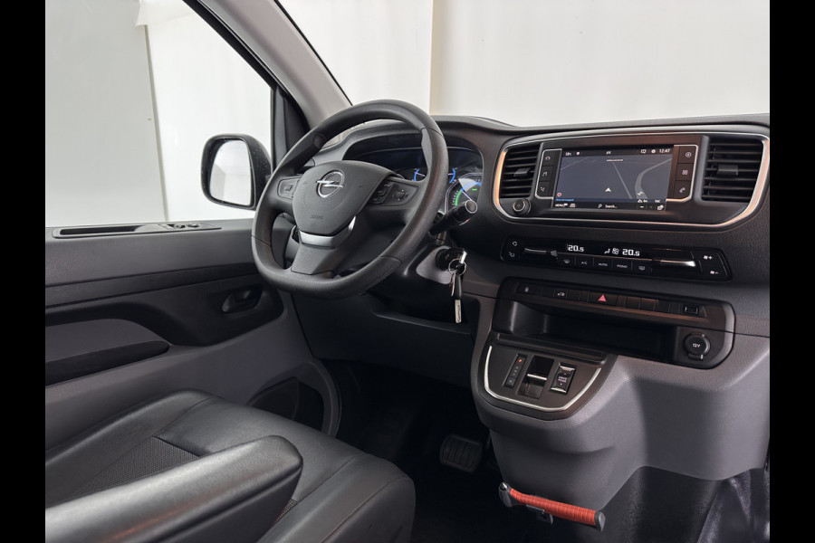 Opel Vivaro-e L2H1 Edition 75 kWh [ 3-Fase-11kW ] {SOH-100%} Aut. *HEATPUMP | LEATHER | NAVI-FULLMAP | CAMERA | AIRCO | DAB+ | PDC | CRUISE | CARPLAY*