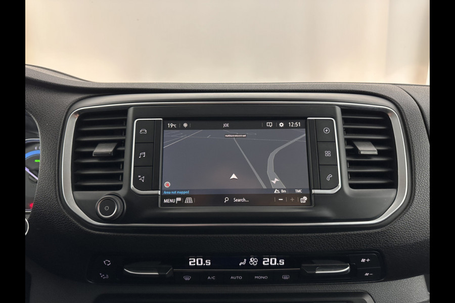 Opel Vivaro-e L2H1 Edition 75 kWh [ 3-Fase-11kW ] {SOH-100%} Aut. *HEATPUMP | LEATHER | NAVI-FULLMAP | CAMERA | AIRCO | DAB+ | PDC | CRUISE | CARPLAY*