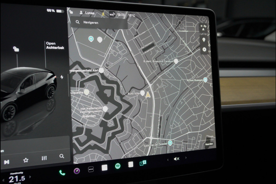 Tesla Model Y SOH: 94,7% Navi 360° Leer ACC Autopilot PDC Elektr. achterklep Stoelverwarmimg voor en achter Stuurverwarming Optie: Full Self-Driving Capability BTW auto