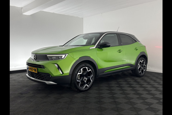 Opel Mokka-e Ultimate 50-kWh 7.4kw bl. [ 3-Fase ] {SOH-84%} (INCL-BTW) *FULL-LED | LEATHER-MICROFIBRE | ADAPTIVE-CRUISE | HEATED-SPORTSEATS | DAB+ | KEYLESS | DIGI-COCKPIT | CARPLAY | AMBIENT-LIGHT | CAMERA | LANE-ASSIST | 18"ALU*