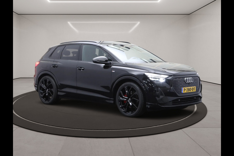 Audi Q4 e-tron 40 204 PK Launch edition S-Line Competition 77 kWh SOH 95%, Stoelverwarming, S-line Pakket, Adap. Cruise Control