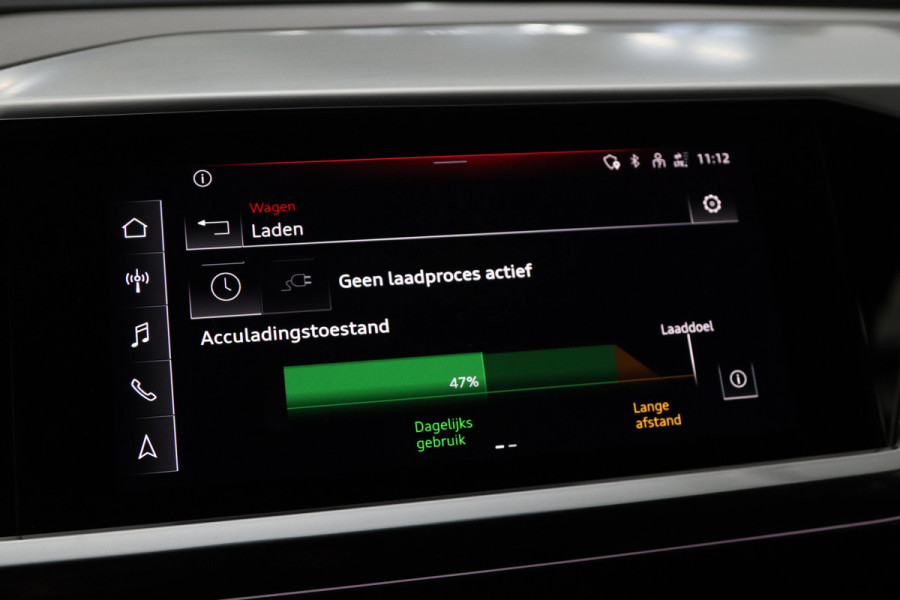 Audi Q4 e-tron 40 204 PK Launch edition S-Line Competition 77 kWh SOH 95%, Stoelverwarming, S-line Pakket, Adap. Cruise Control