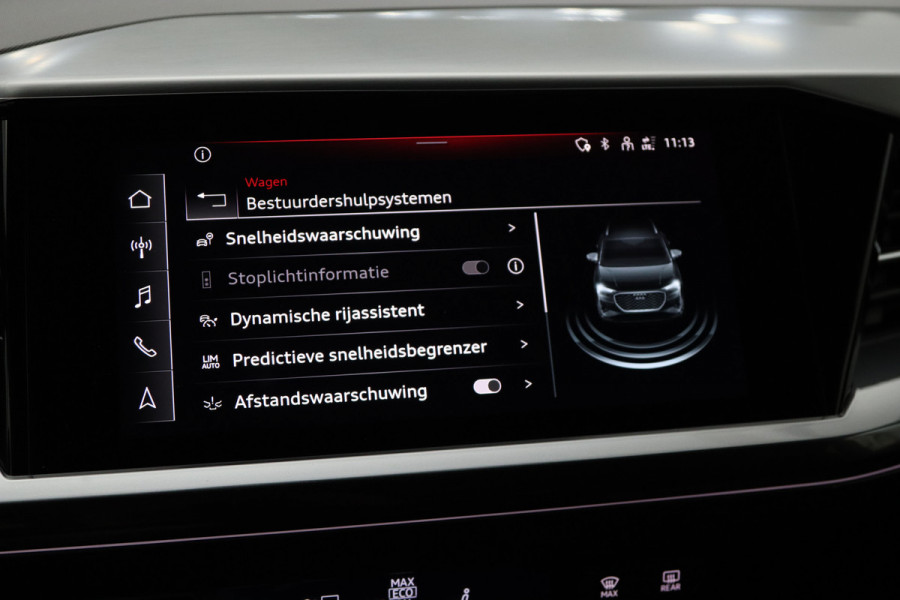 Audi Q4 e-tron 40 204 PK Launch edition S-Line Competition 77 kWh SOH 95%, Stoelverwarming, S-line Pakket, Adap. Cruise Control