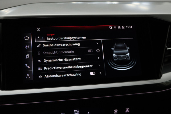 Audi Q4 e-tron 40 204 PK Launch edition S-Line Competition 77 kWh SOH 95%, Stoelverwarming, S-line Pakket, Adap. Cruise Control