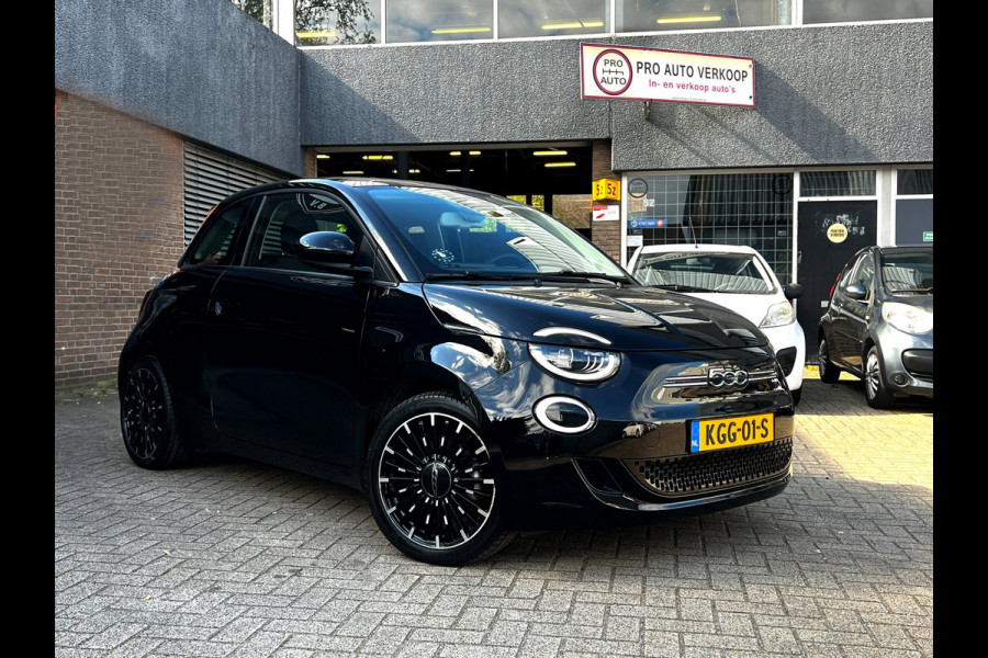Fiat 500 Icon 42 kWh Panoramadak_Zeer nette auto