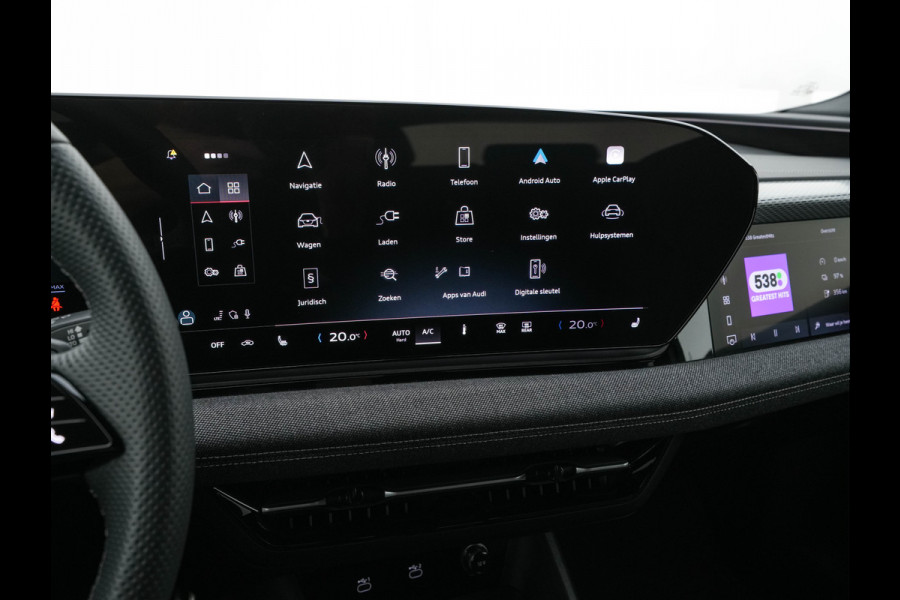 Audi A6 Avant e-tron S edition 83 kWh [ 3-Fase ] (INCL.BTW) *MATRIX-LED | LEATHER-FABRIC | ADAPTIVE-CRUISE | TOP-VIEW | BLINDSPOT | KEYLESS | MEMORY-PACK | WIDESCREEN-COCKPIT | PRIVACY-GLASS | SHIT-PADDLES | HEATED-SPORTSEATS | 21''ALU | TO