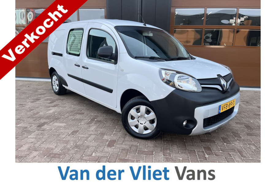 Renault Kangoo 1.5 Blue dCi 115pk E6 Luxe Maxi Lease €194 p/m Airco, Navi, PDC, Trekhaak, onderhoudshistorie aanwezig