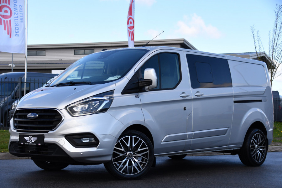 Ford Transit Custom 300 2.0 TDCI L2H1 Limited DC Adaptieve Cruise, Camera, Xenon, Leder, 170pk, Stoelverwarming, Multimedia, 2 x Schuifdeur, Uniek!