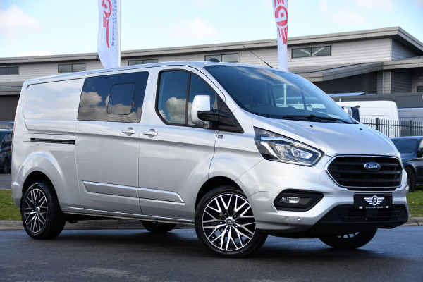Ford Transit Custom 300 2.0 TDCI L2H1 Limited DC Adaptieve Cruise, Camera, Xenon, Leder, 170pk, Stoelverwarming, Multimedia, 2 x Schuifdeur, Uniek!