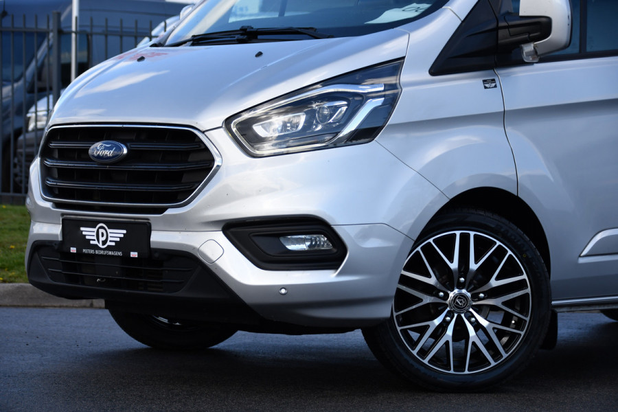 Ford Transit Custom 300 2.0 TDCI L2H1 Limited DC Adaptieve Cruise, Camera, Xenon, Leder, 170pk, Stoelverwarming, Multimedia, 2 x Schuifdeur, Uniek!