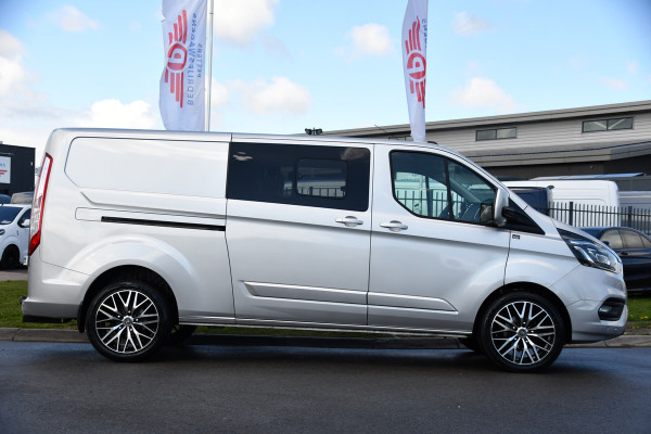 Ford Transit Custom 300 2.0 TDCI L2H1 Limited DC Adaptieve Cruise, Camera, Xenon, Leder, 170pk, Stoelverwarming, Multimedia, 2 x Schuifdeur, Uniek!