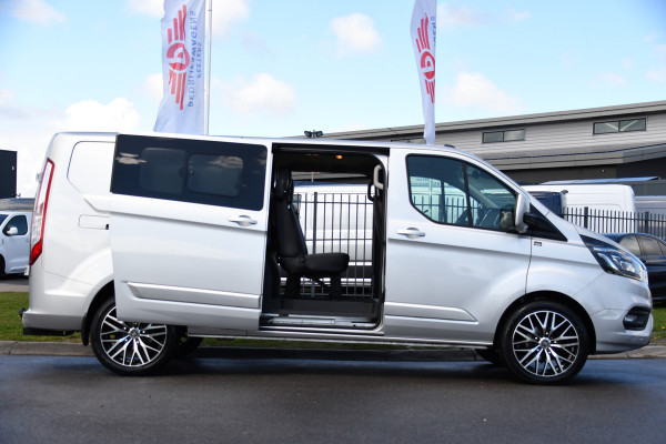 Ford Transit Custom 300 2.0 TDCI L2H1 Limited DC Adaptieve Cruise, Camera, Xenon, Leder, 170pk, Stoelverwarming, Multimedia, 2 x Schuifdeur, Uniek!